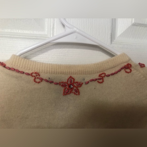 Beaded Lucky wool cardigan - Picture 4 of 5